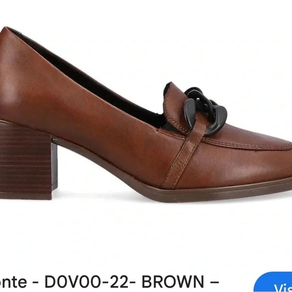 Remonte  shoes, women leather NEW! Chunky heel Dovoo-22, solid,embellished,tan - Picture 2 of 16